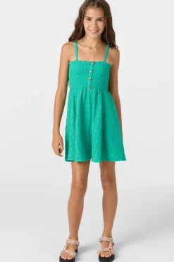 Sale^O'Neill Girl's Shaena Short Dress - | peacock green