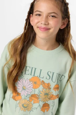 Sale^O'Neill Girl's Skylar Crew Neck Fleece - | seafoam