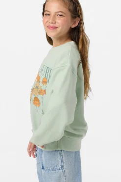 Sale^O'Neill Girl's Skylar Crew Neck Fleece - | seafoam