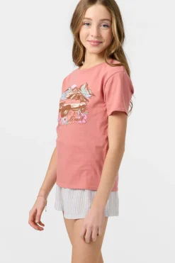 Sale^O'Neill Girl's Sunset Crossing Tee - | desert sand