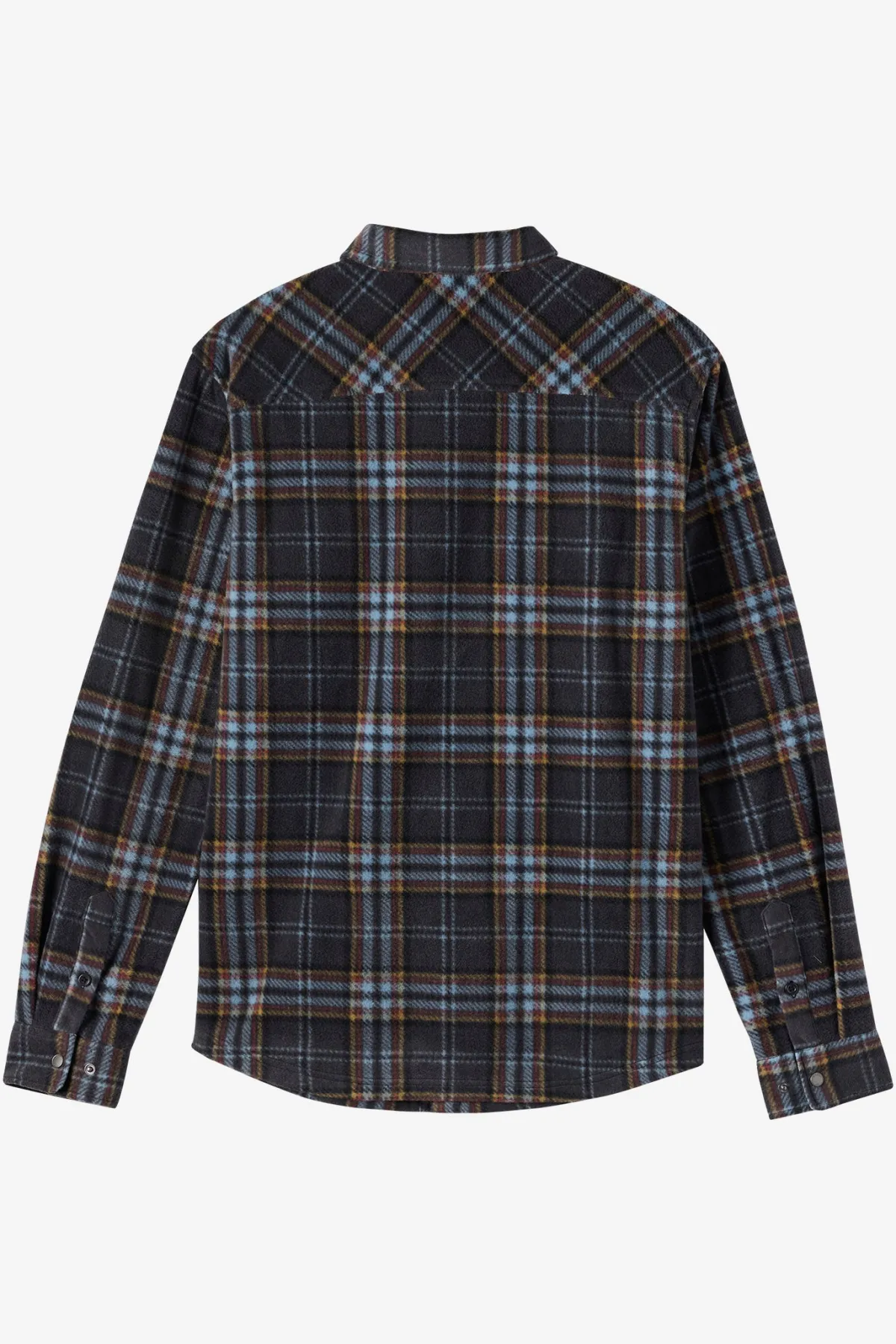 Shirts & Flannels^O'Neill Glacier Plaid Superfleece Standard Fit Long Sleeve Shirt - | phantom