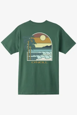 Tees & Tanks^O'Neill Glassy Days Standard Fit Tee - | cilantro