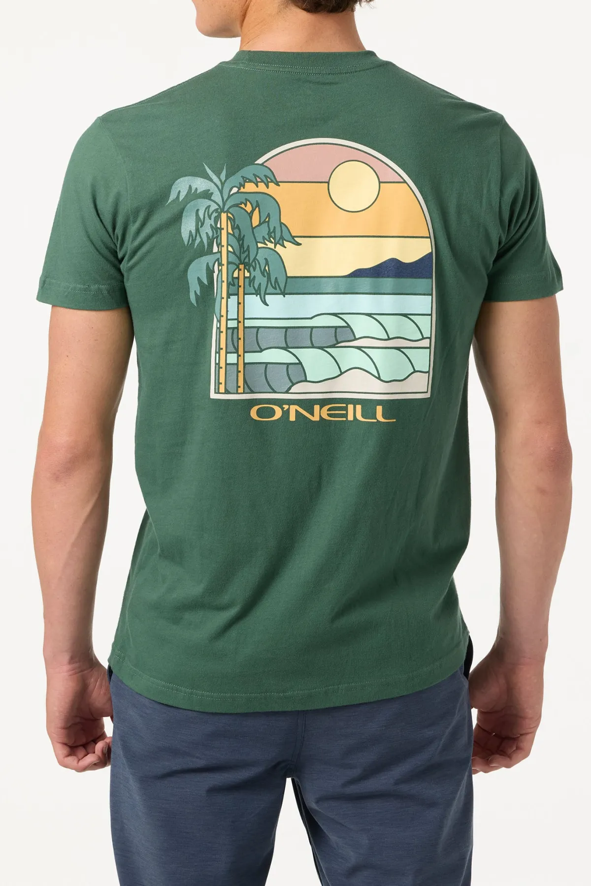 Tees & Tanks^O'Neill Glassy Days Standard Fit Tee - | cilantro