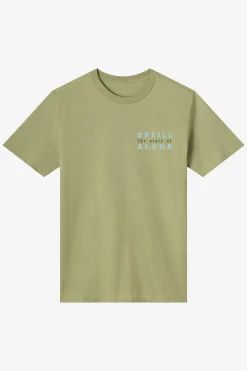 New Arrivals^O'Neill Hawaii Arc Classic Tee oil green