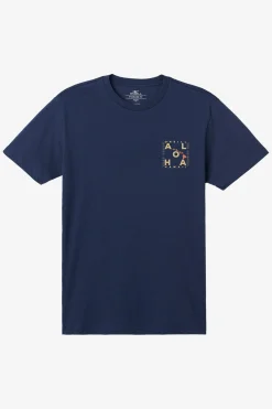 Tees & Tanks|New Arrivals^O'Neill Hawaii Layout Classic Tee - | new navy