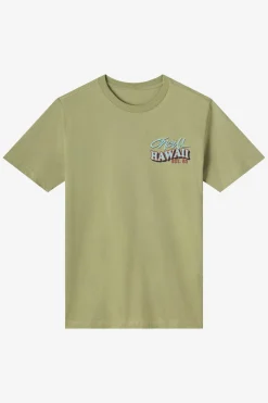 New Arrivals^O'Neill Hawaii Snack Time Classic Tee oil green