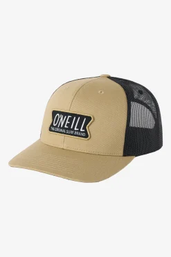 Hats & Beanies^O'Neill Headquarters Trucker Hat - | khaki