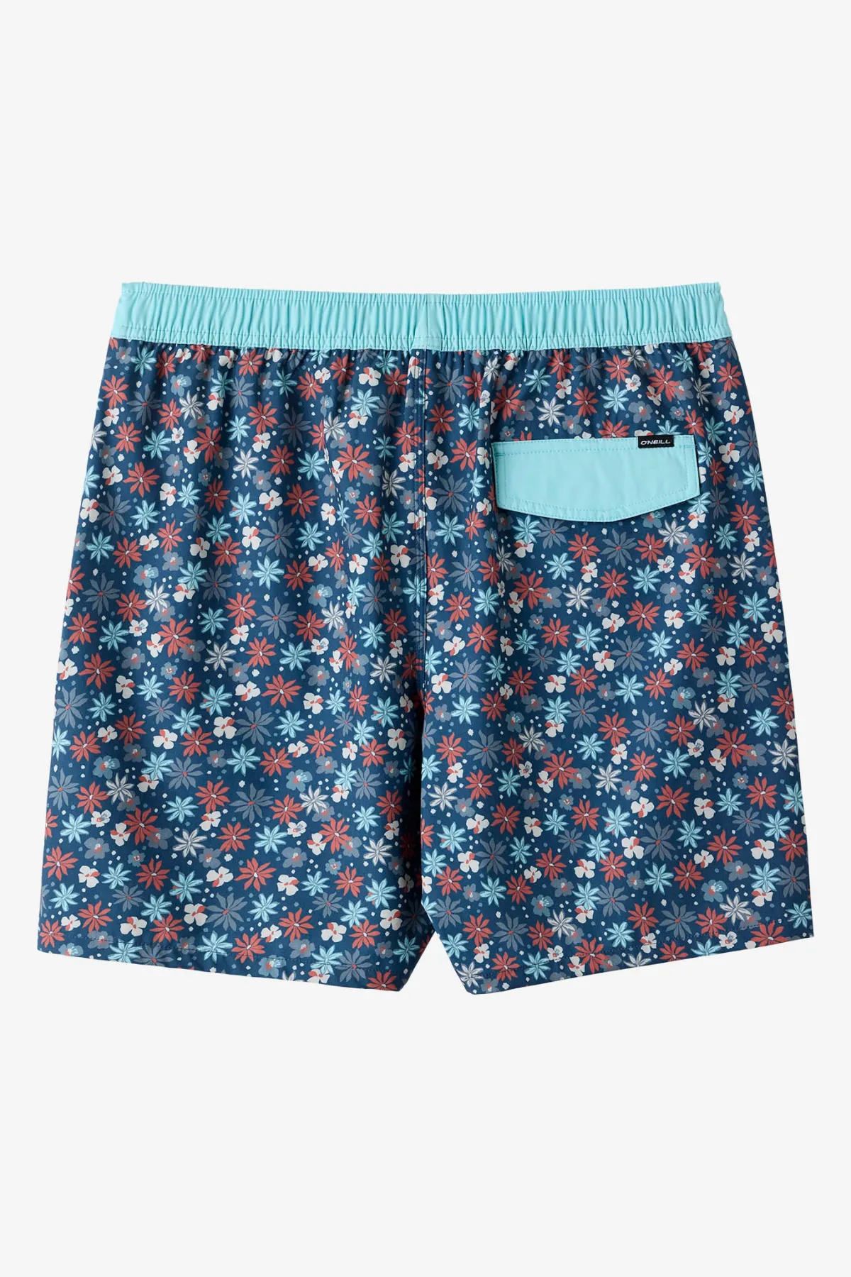Short Length^O'Neill Hermosa Elastic Waist 17" Swim Trunks Trunks - | midnight navy