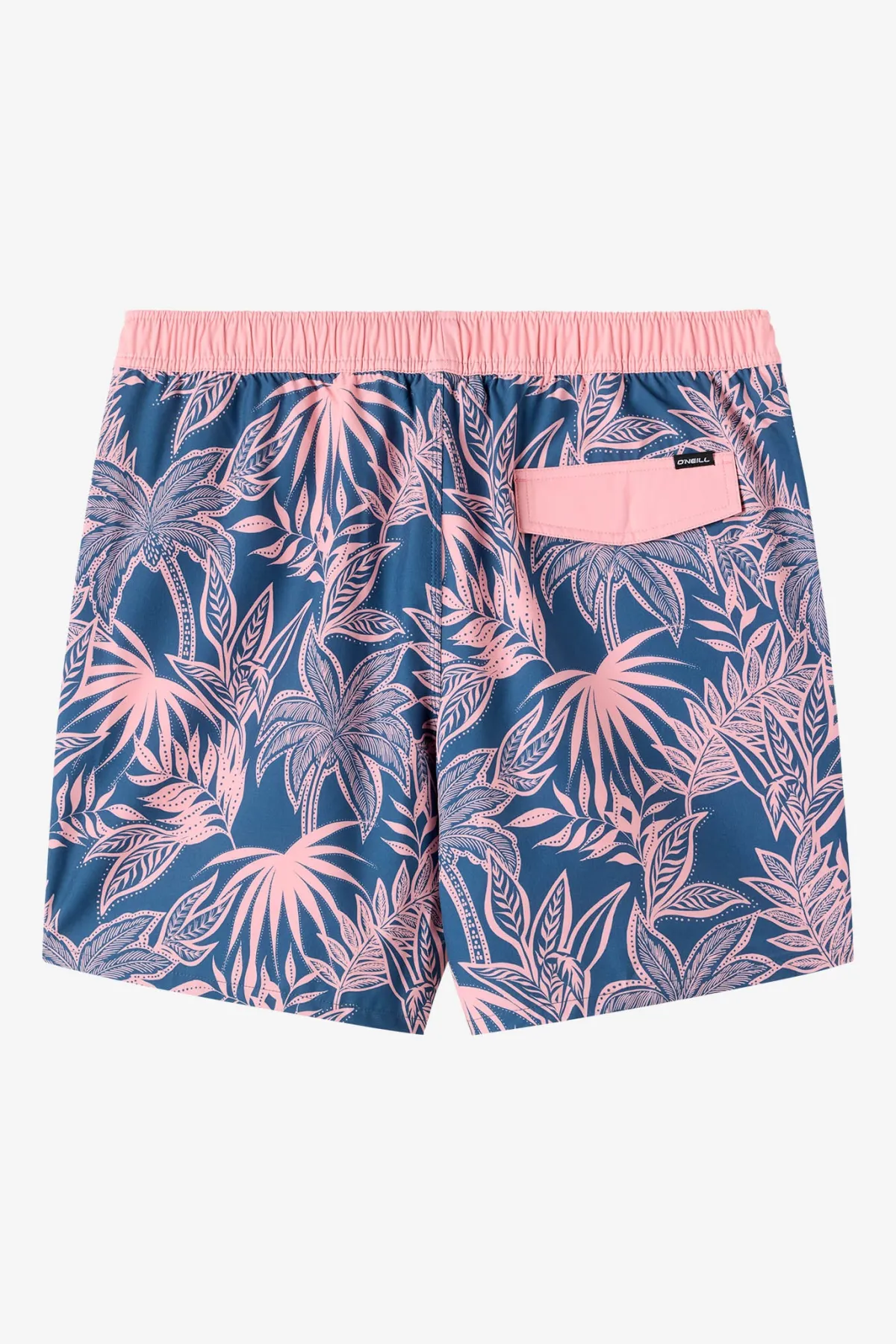 Short Length^O'Neill Hermosa Elastic Waist Lined 17" Swim Trunks Trunks - | vn indigo