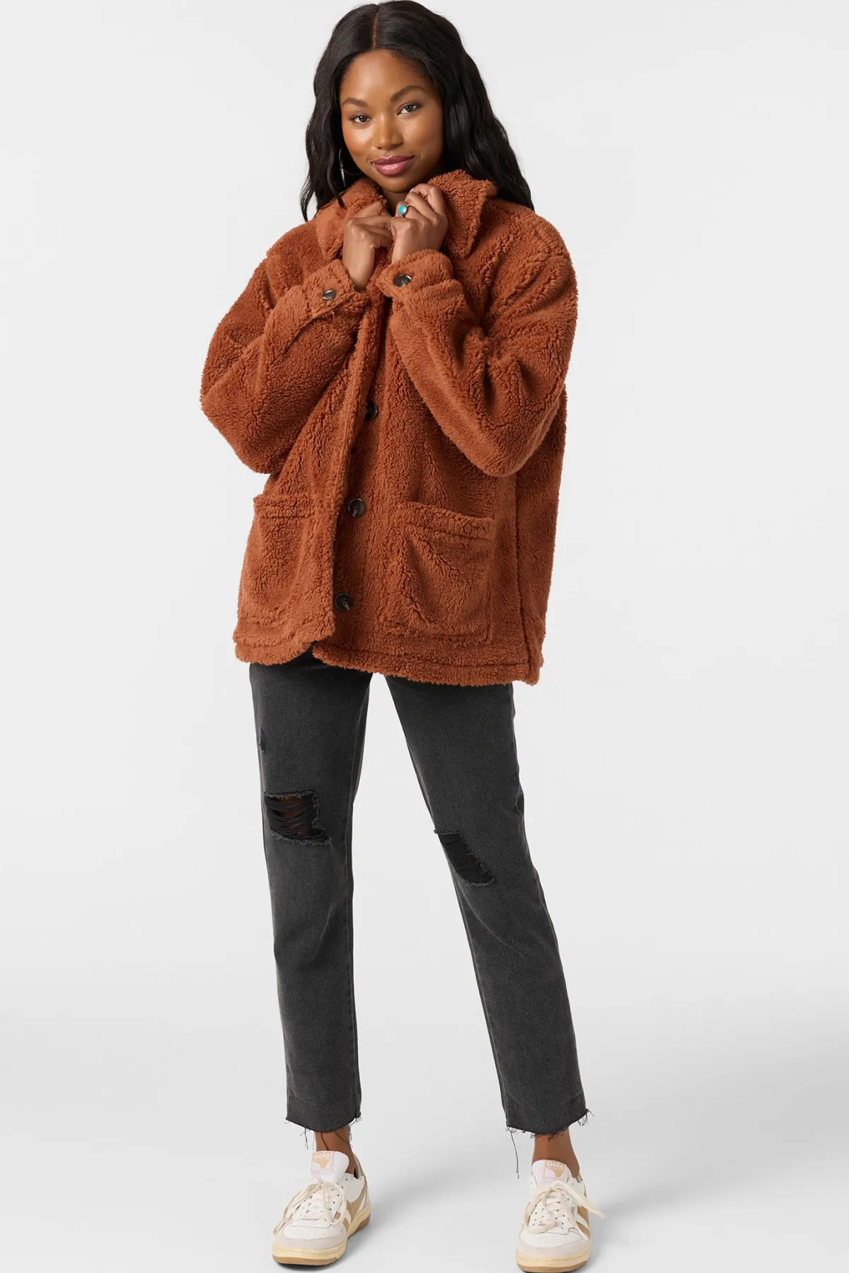 Jackets^O'Neill Huxlee Solid Jacket - | rustic brown