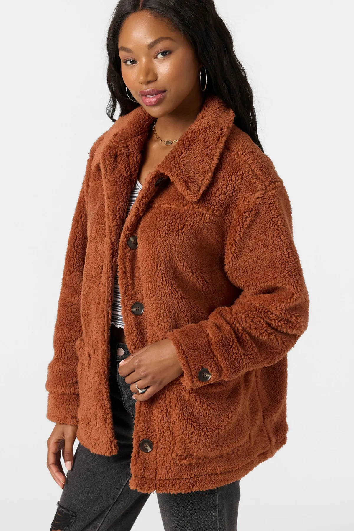 Jackets^O'Neill Huxlee Solid Jacket - | rustic brown