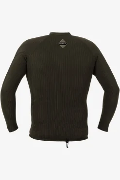 Neoprene Tops^O'Neill Hyperfreak Comp-X 2MM Long Sleeve Top - Army/army |