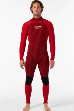 Full Suits^O'Neill Hyperfreak Fire 3/2MM+ Back Zip Full Wetsuit - | blk/blk
