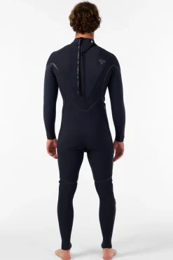 Full Suits^O'Neill Hyperfreak Fire 4/3MM+ Back Zip Full Wetsuit - | blk/blk