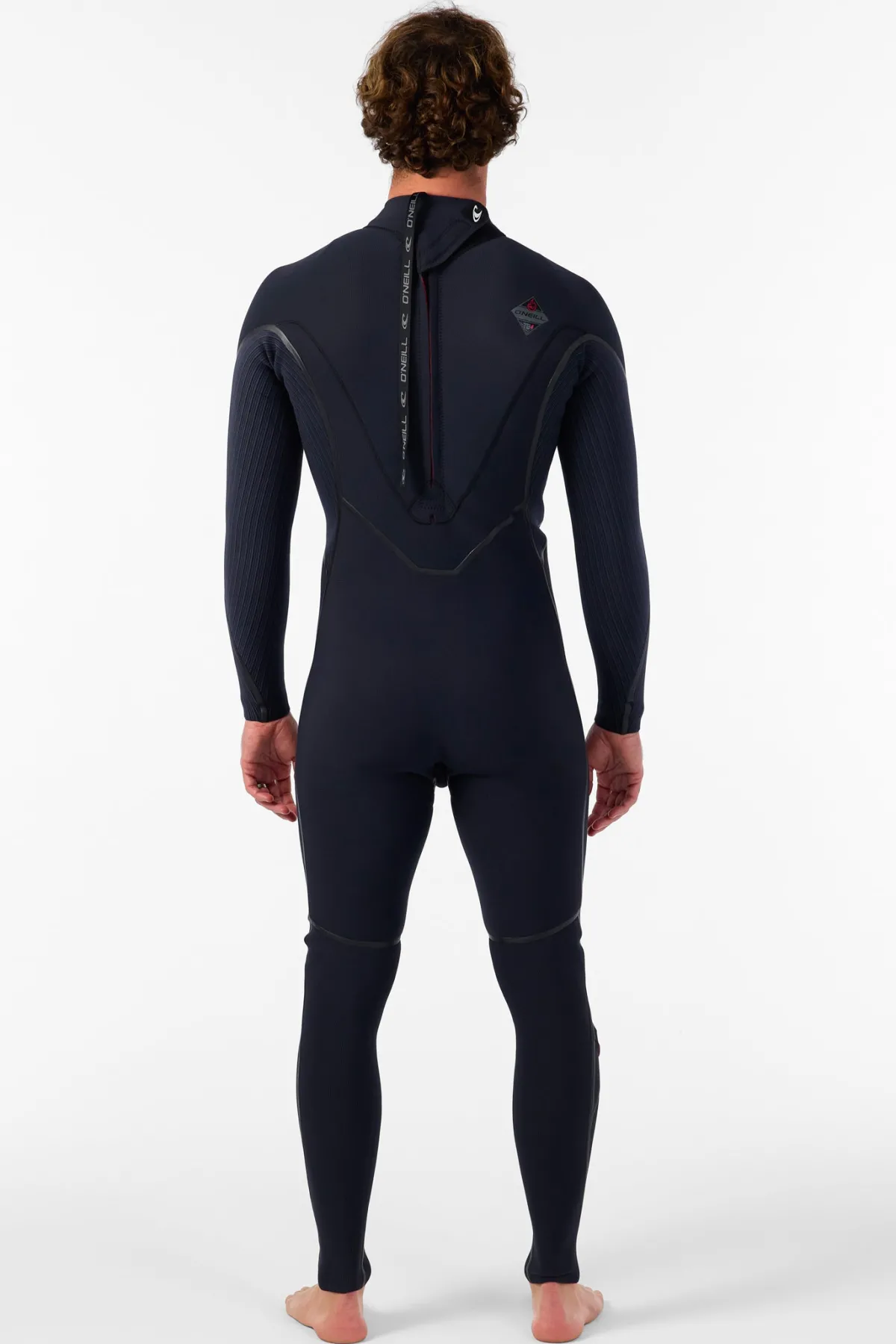 Full Suits^O'Neill Hyperfreak Fire 4/3MM+ Back Zip Full Wetsuit - | blk/blk