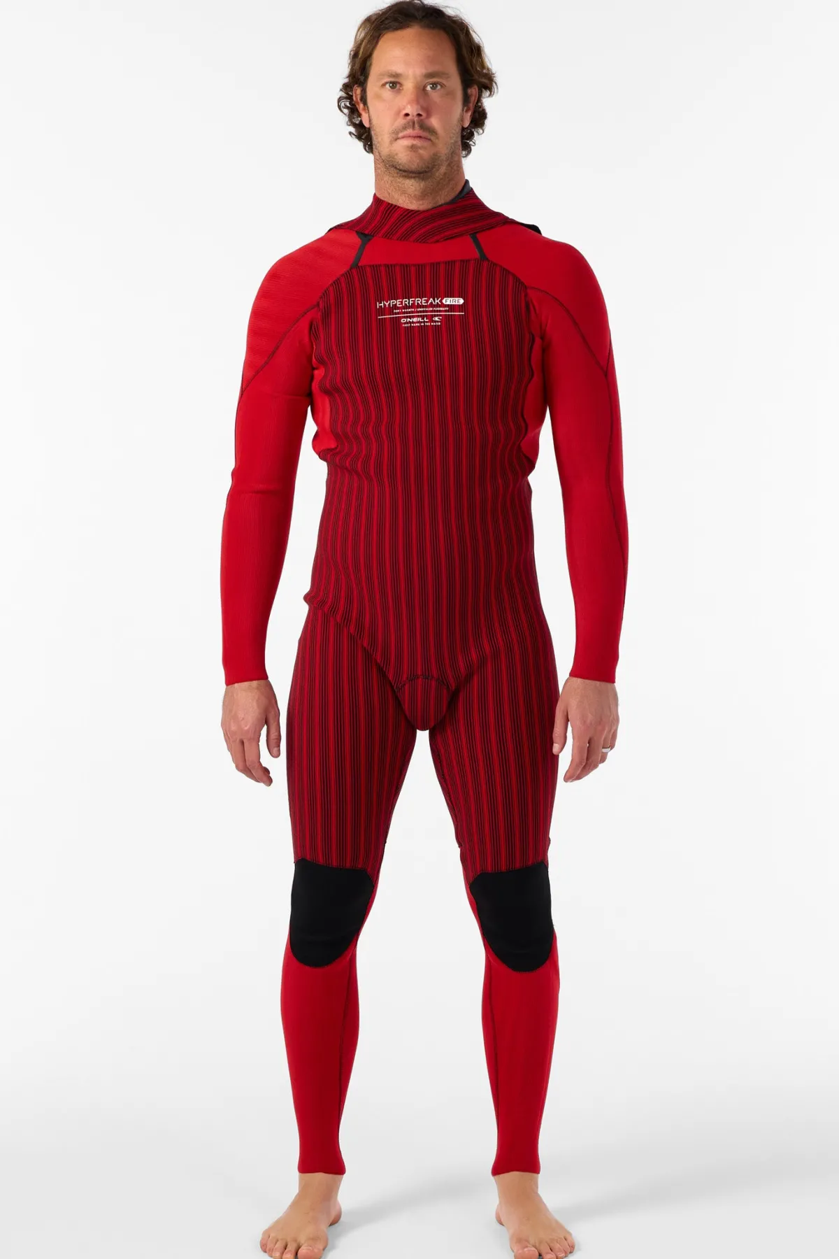 Full Suits^O'Neill Hyperfreak Fire 4/3MM+ Back Zip Full Wetsuit - | blk/blk