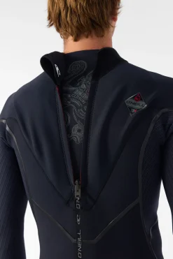 Full Suits^O'Neill Hyperfreak Fire 4/3MM+ Back Zip Full Wetsuit - | blk/blk