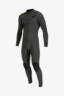 Full Suits^O'Neill Hyperfreak Fire 4/3MM+ Chest Zip Full Wetsuit - | tempsteel/tempsteel