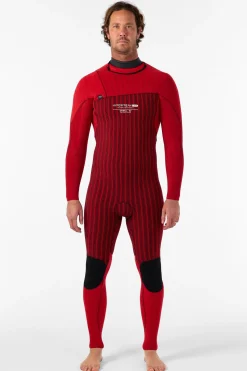 Full Suits^O'Neill Hyperfreak Fire 3/2MM+ Chest Zip Full Wetsuit - | crbn/crbn