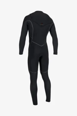 Full Suits^O'Neill Hyperfreak Fire 4/3MM+ Chest Zip Full Wetsuit - | blk/blk