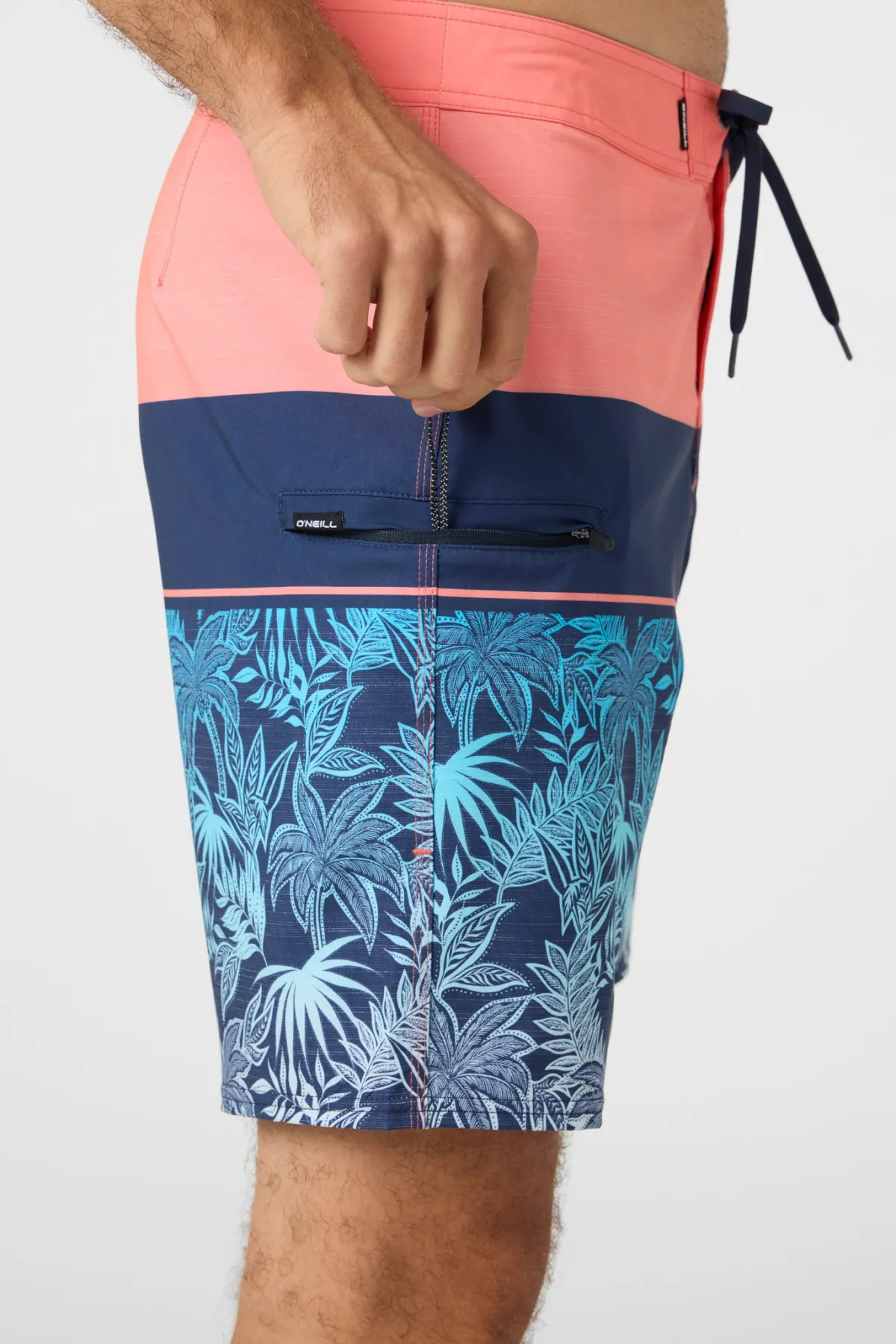 Performance^O'Neill Hyperfreak Heat Block 19" Boardshorts - | peach echo