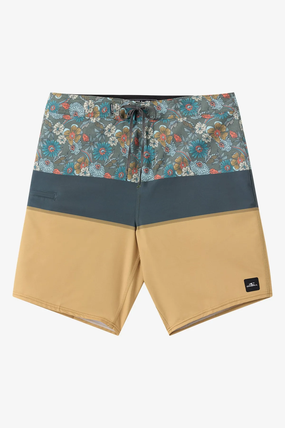 Performance^O'Neill Hyperfreak Heat Block 19" Boardshorts antelope