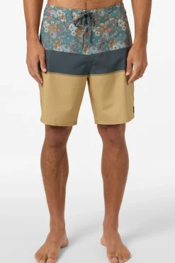 Performance^O'Neill Hyperfreak Heat Block 19" Boardshorts antelope
