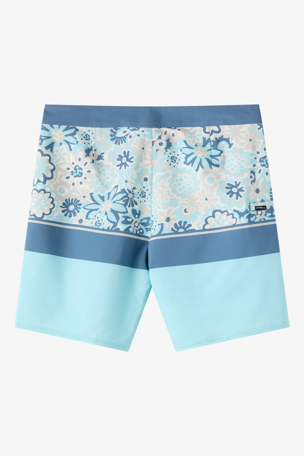 Mid Length^O'Neill Hyperfreak Heat Block 19" Boardshorts - | pstl turq 2