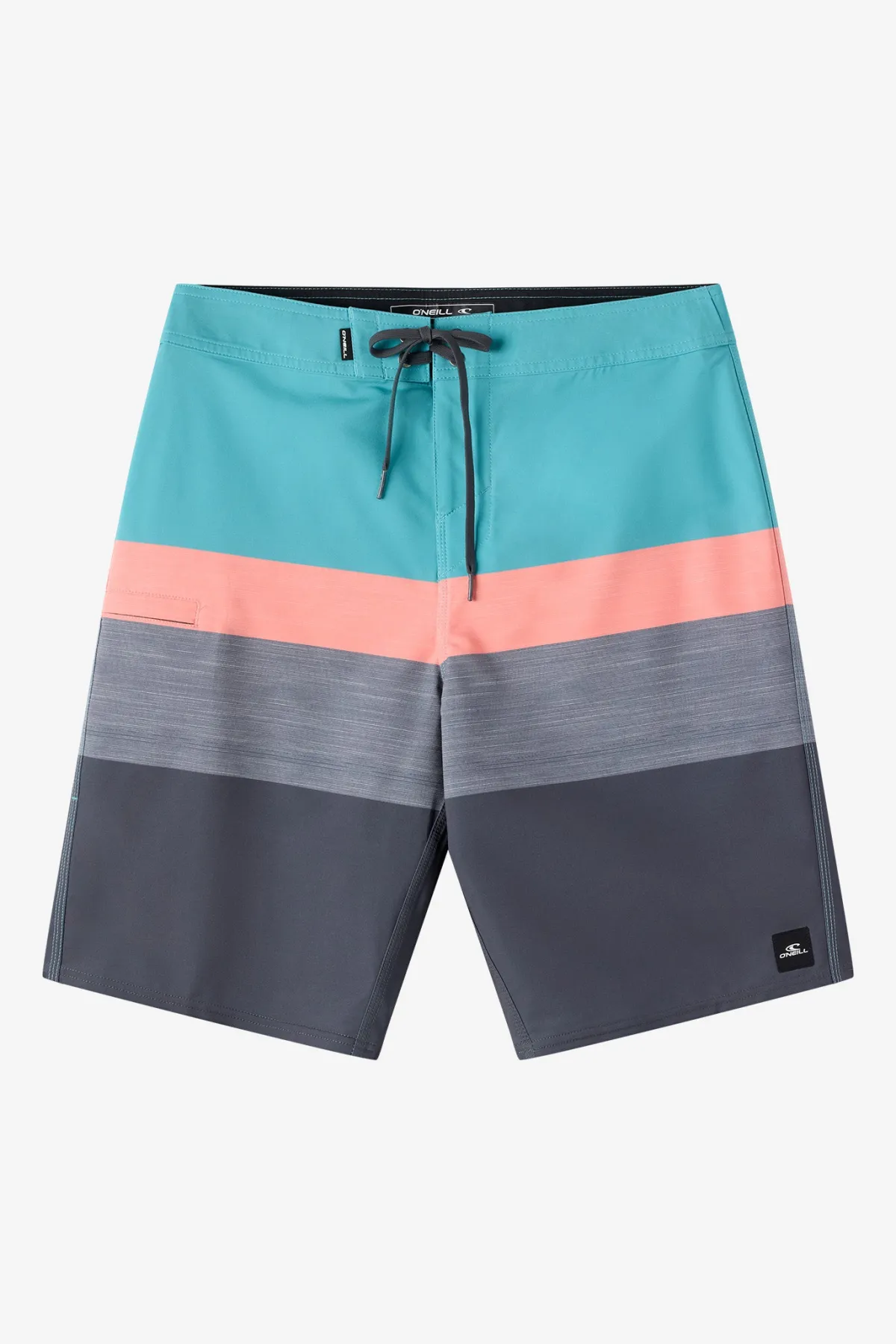 Long Length^O'Neill Hyperfreak Heat Block 21" Boardshorts - | bristol blue