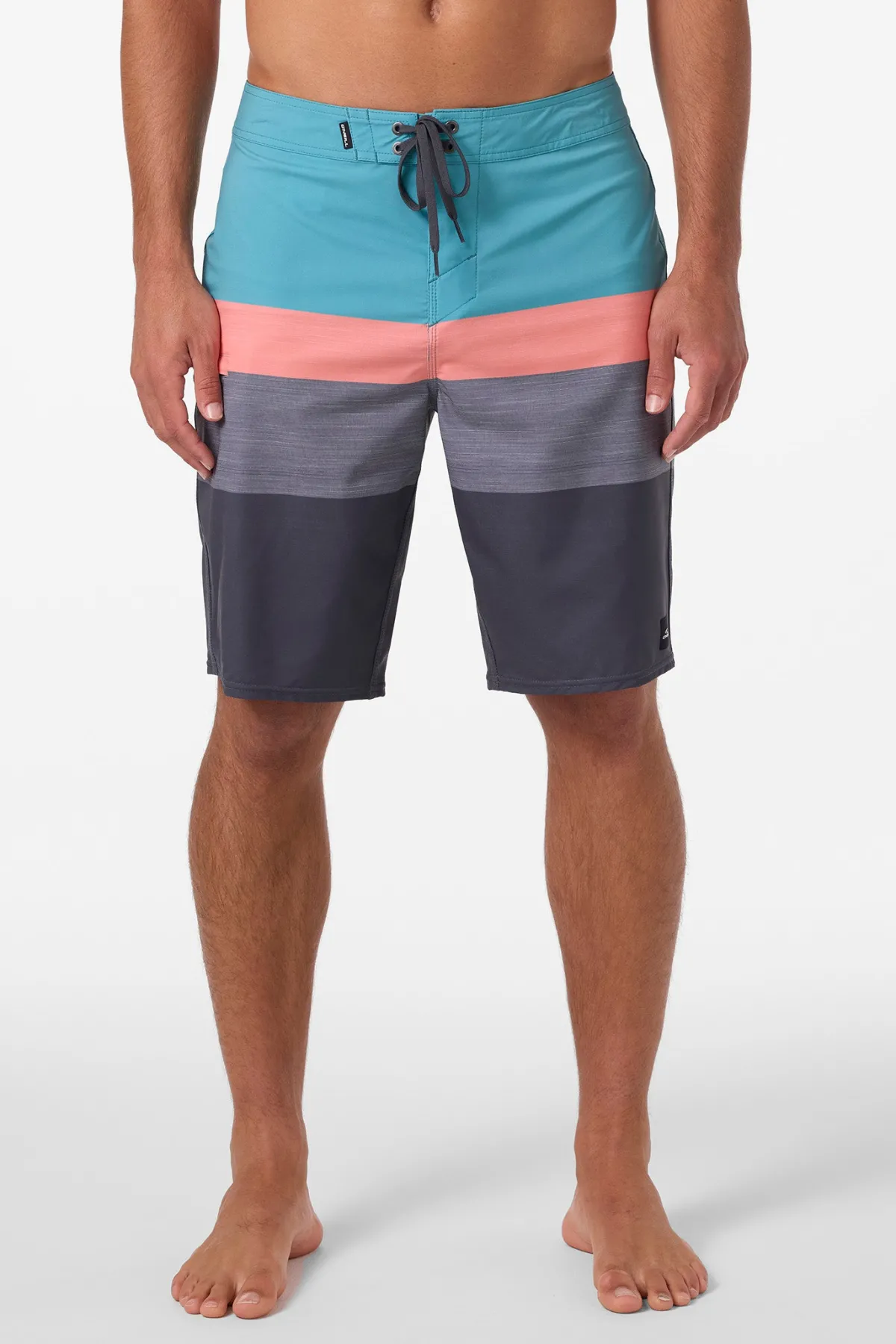 Long Length^O'Neill Hyperfreak Heat Block 21" Boardshorts - | bristol blue