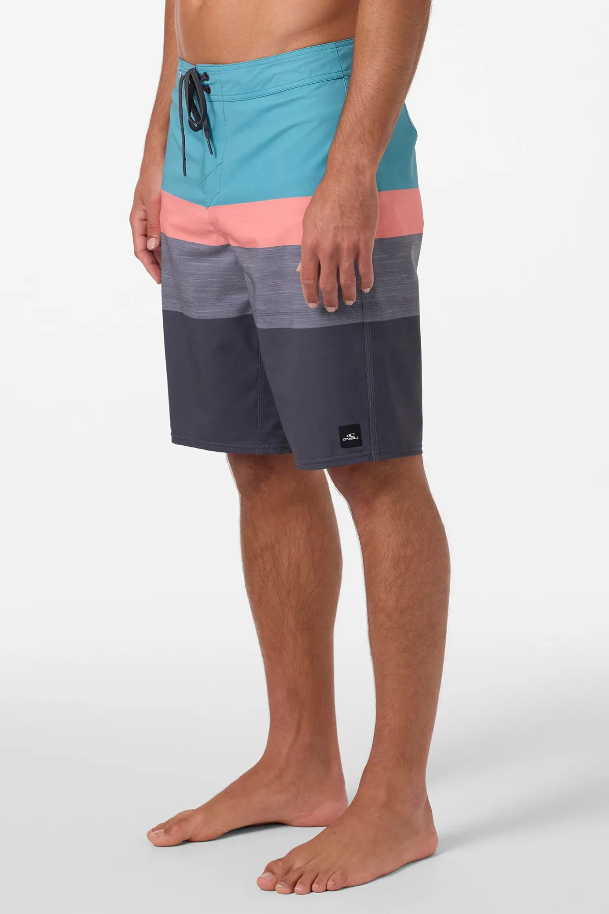 Long Length^O'Neill Hyperfreak Heat Block 21" Boardshorts - | bristol blue