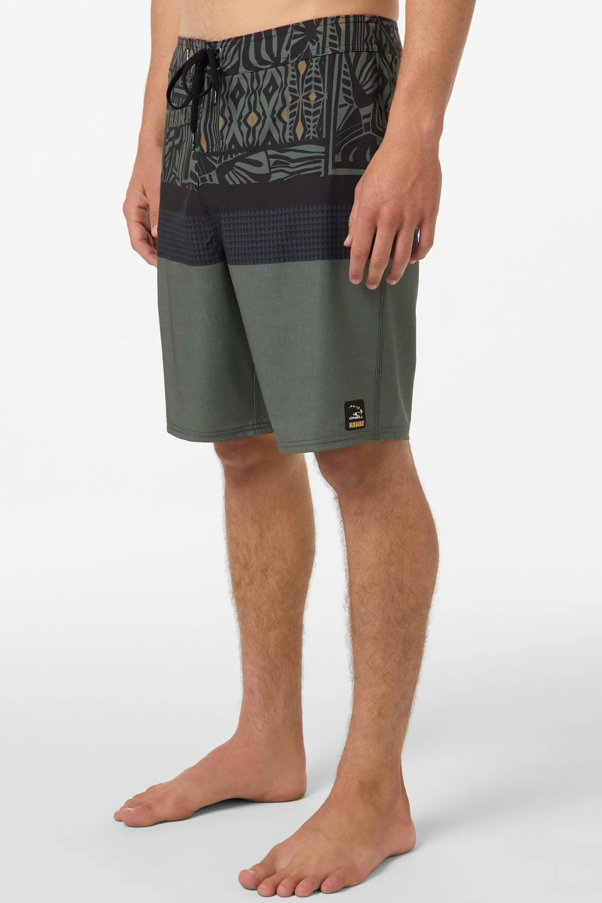 New Arrivals|Boardshorts New Arrivals^O'Neill Hyperfreak Heat Hawaii 20" Boardshorts - | dark olive