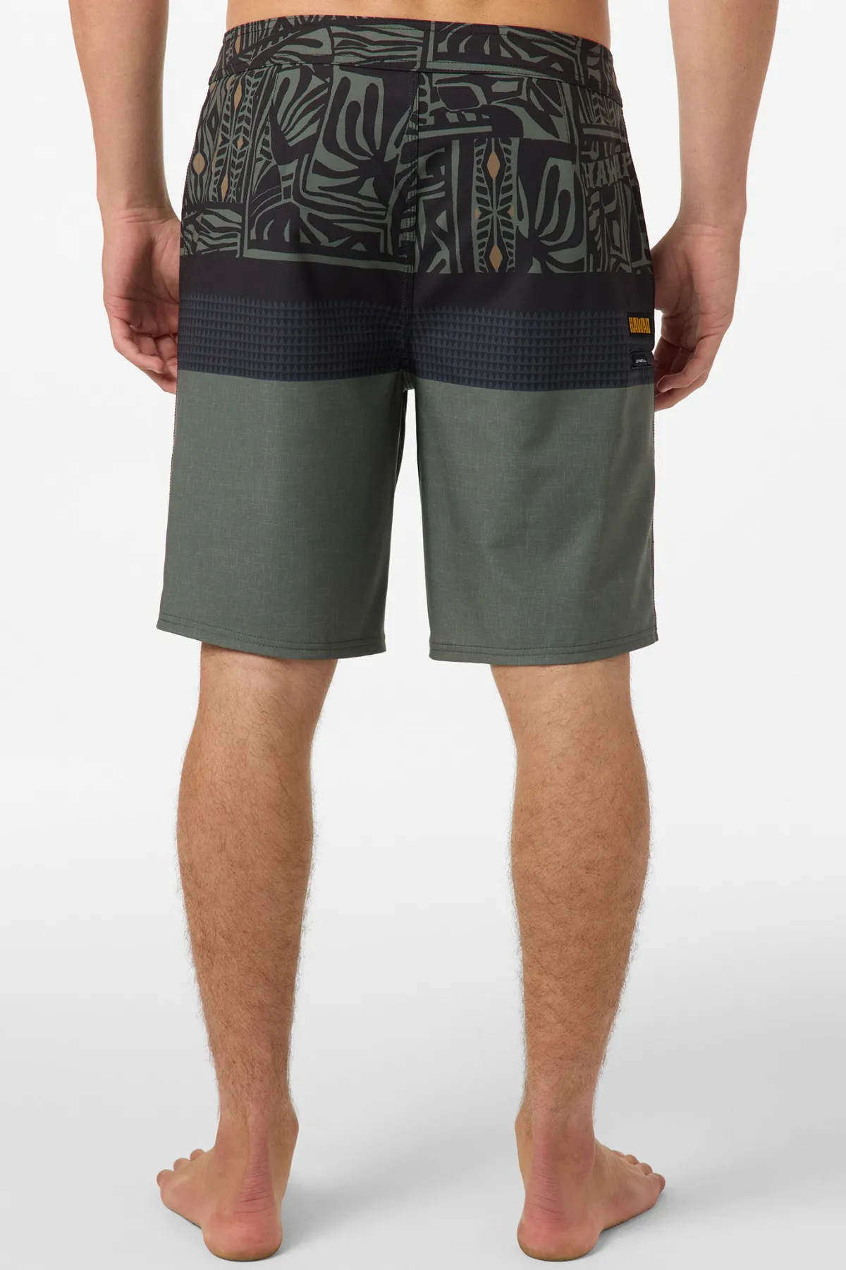 New Arrivals|Boardshorts New Arrivals^O'Neill Hyperfreak Heat Hawaii 20" Boardshorts - | dark olive