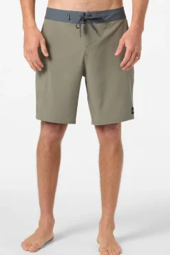 Boardshorts New Arrivals|Mid Length^O'Neill Hyperfreak Heat Solid 19" Boardshorts - | mulled basil