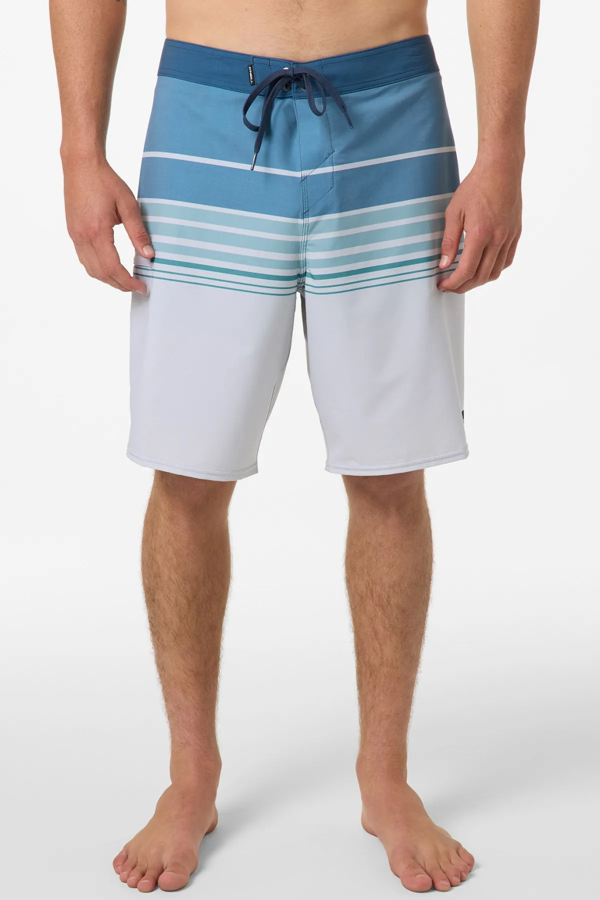 New Arrivals|Boardshorts New Arrivals^O'Neill Hyperfreak Heat Stripe 20" Boardshorts - | fog