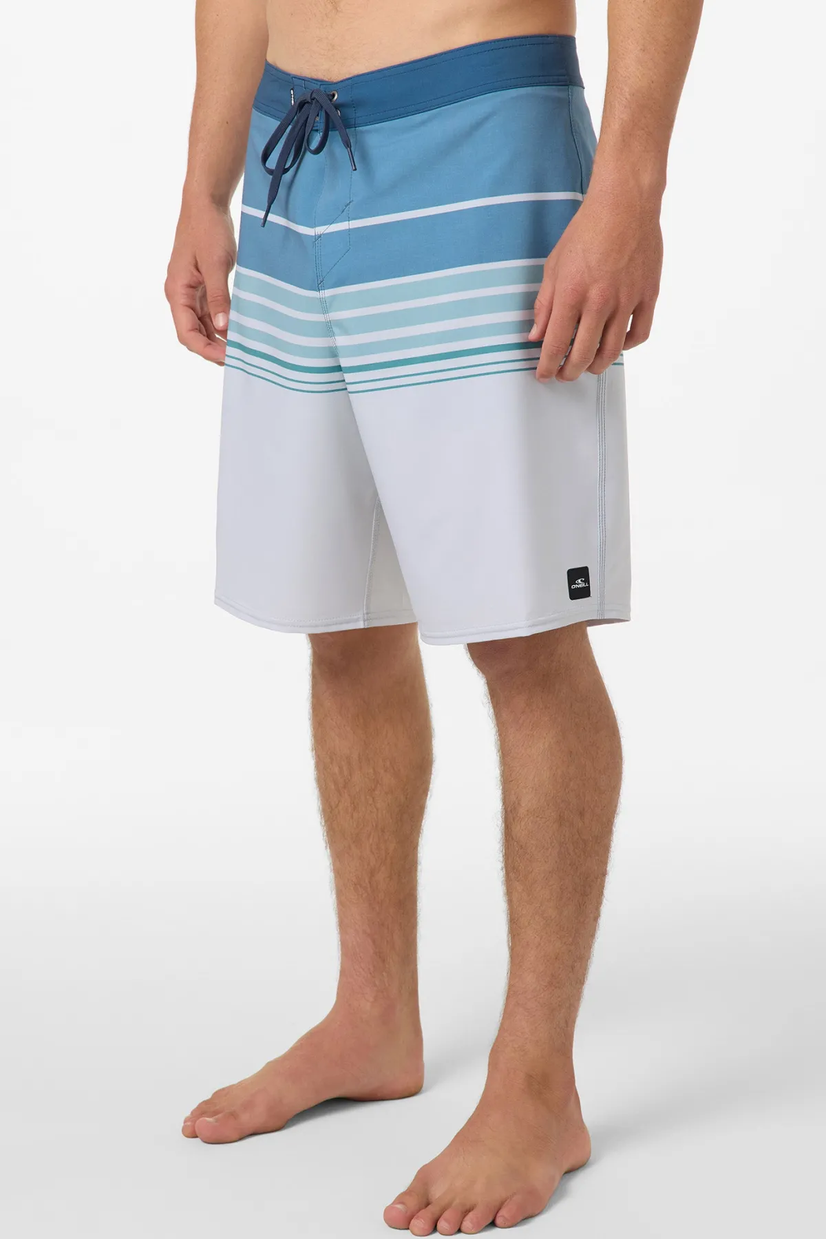 Performance^O'Neill Hyperfreak Heat Stripe 20" Boardshorts fog