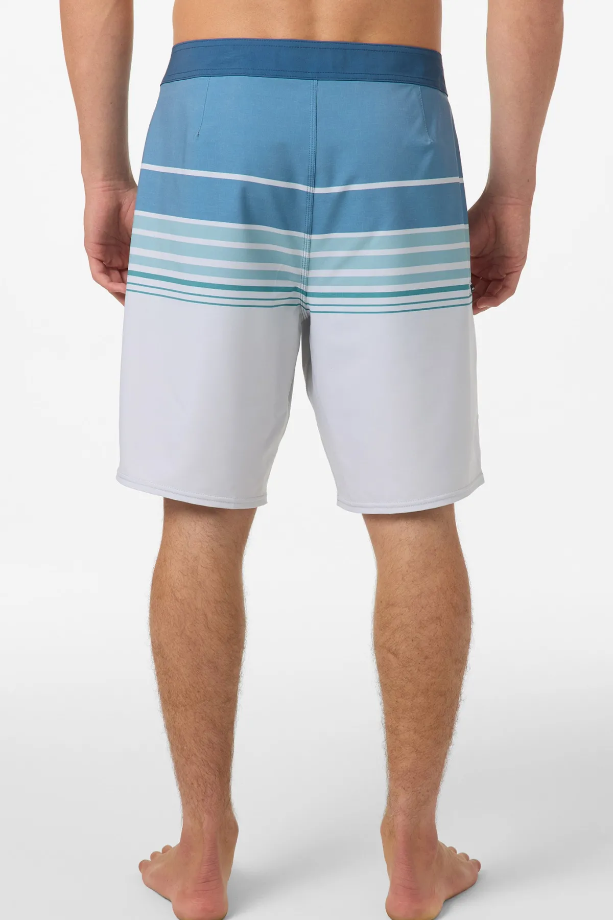 Performance^O'Neill Hyperfreak Heat Stripe 20" Boardshorts fog