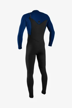Full Suits^O'Neill Hyperfreak 3/2+MM Chest Zip Full - | blk/twlblu