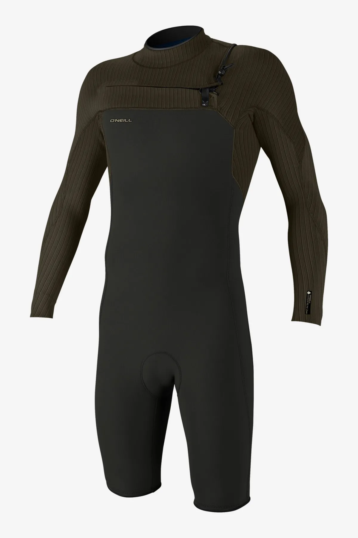 Spring Suits^O'Neill Hyperfreak 2MM Chest Zip Long Sleeve Spring - Raven/arm |