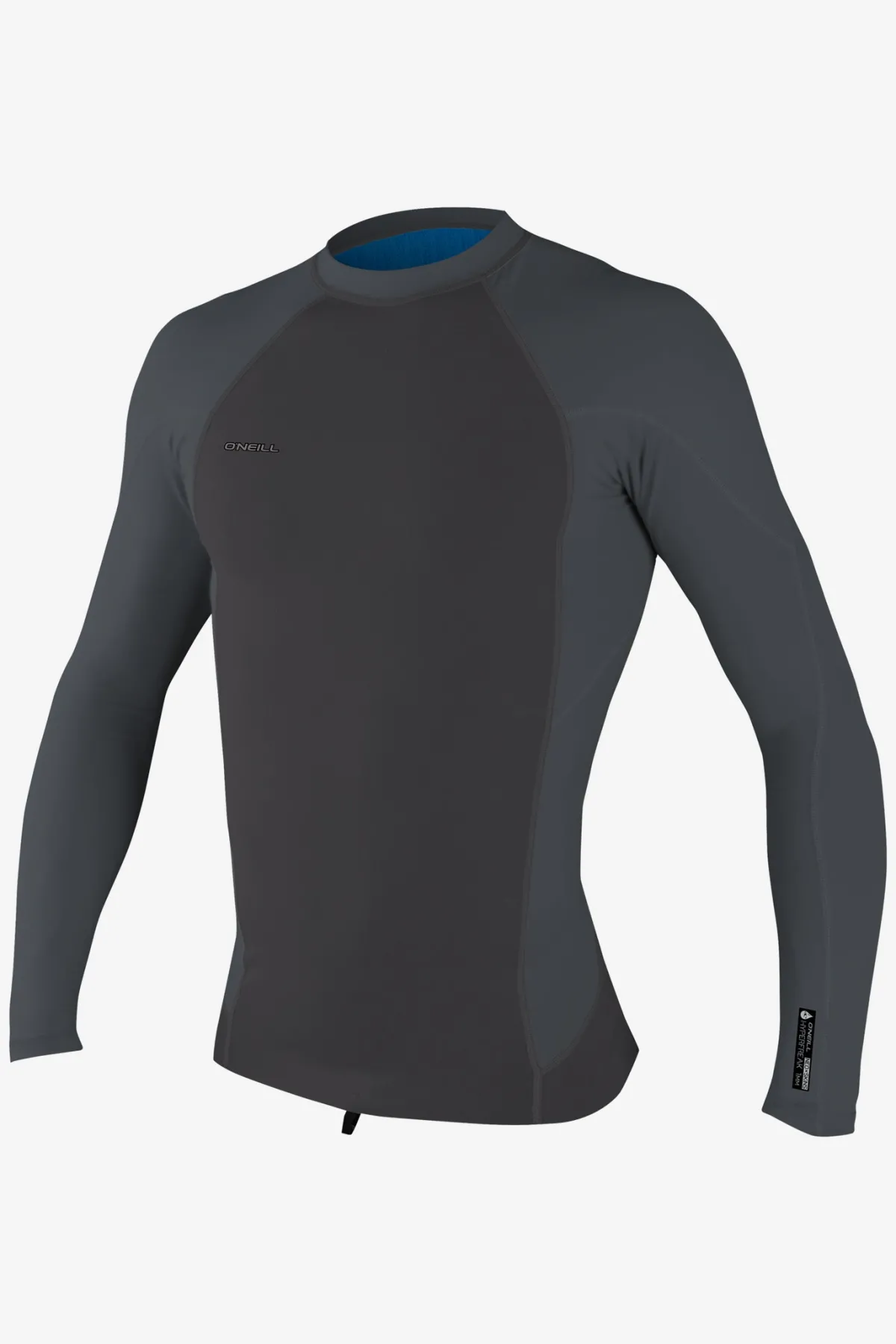 Neoprene Tops^O'Neill Hyperfreak 0.5MM Neo-Skins Long Sleeve Top - Steel/grph |