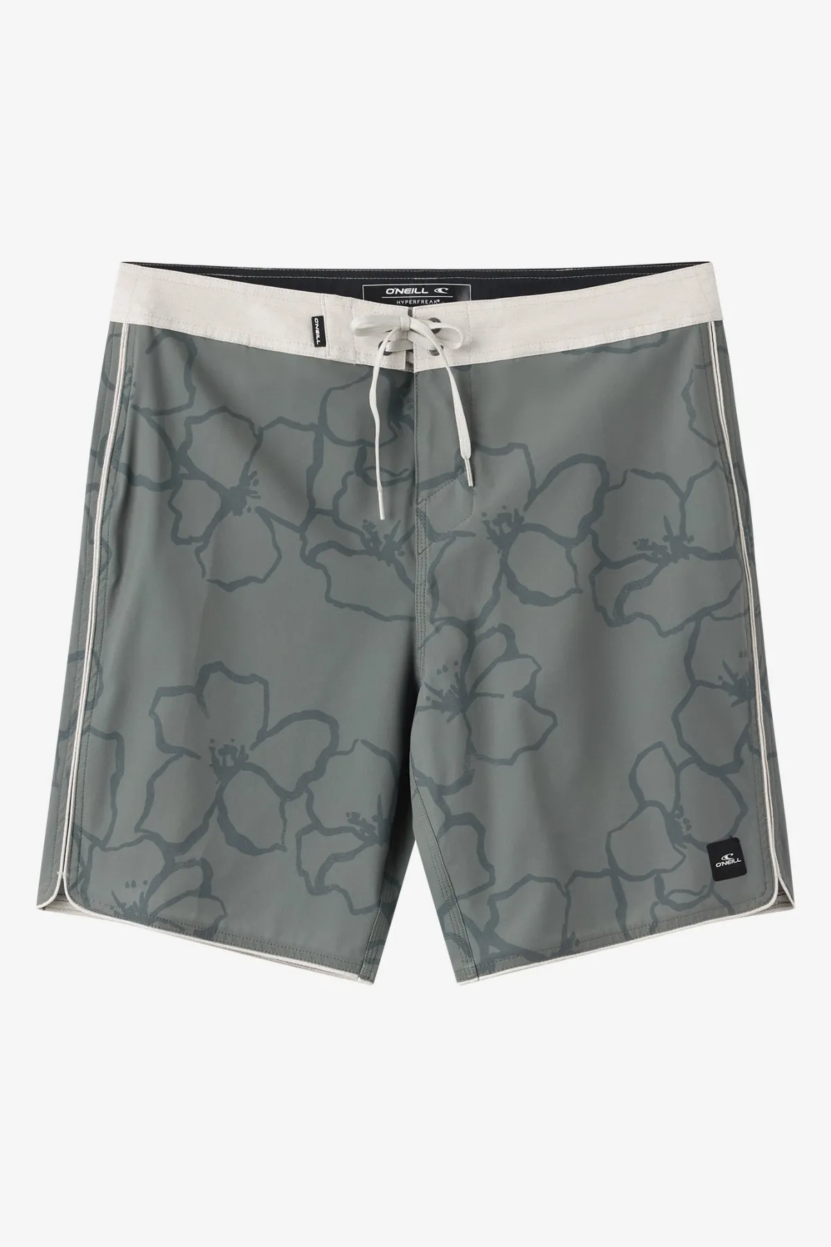 Performance|Best Sellers^O'Neill Hyperfreak Mysto Scallop 19" Boardshorts mulled basil