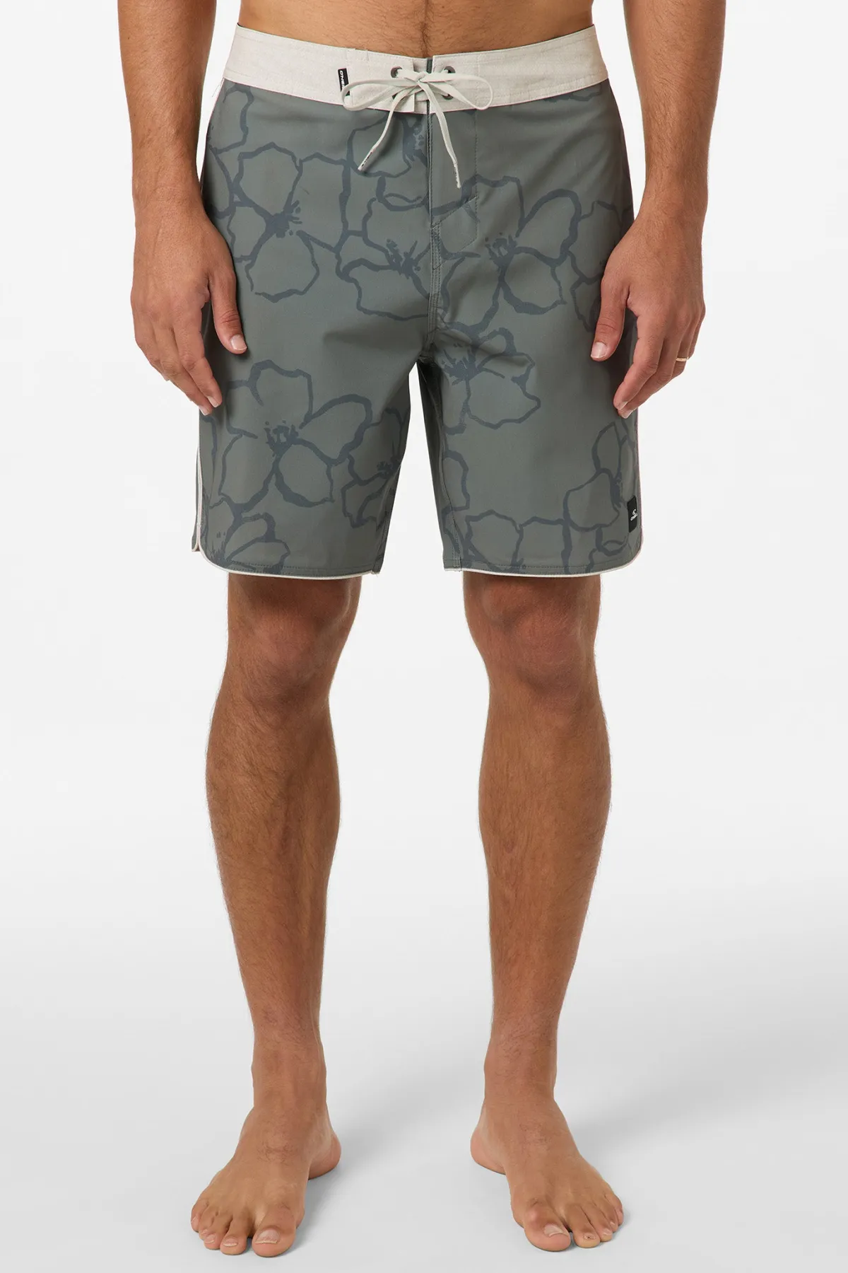 Performance|Best Sellers^O'Neill Hyperfreak Mysto Scallop 19" Boardshorts mulled basil