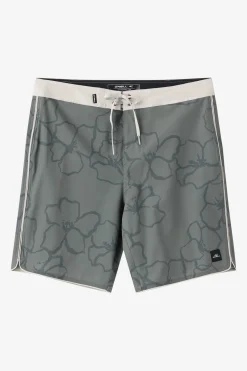 Boardshorts New Arrivals|Mid Length^O'Neill Hyperfreak Mysto Scallop 19" Boardshorts - | mulled basil