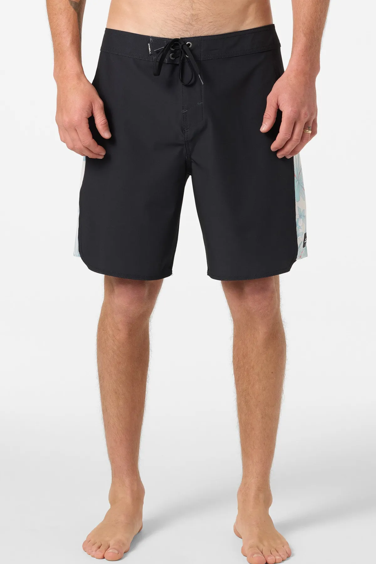Mid Length^O'Neill Hyperfreak Tech Panel 18" Boardshorts black