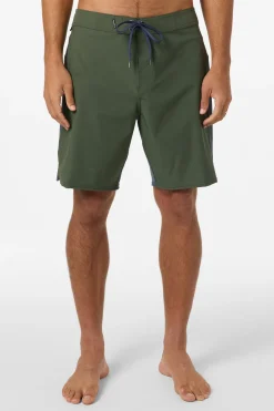 Mid Length|Trvlr Series^O'Neill Hyperfreak TRVLR Tech Enduro 19" Boardshorts dark olive