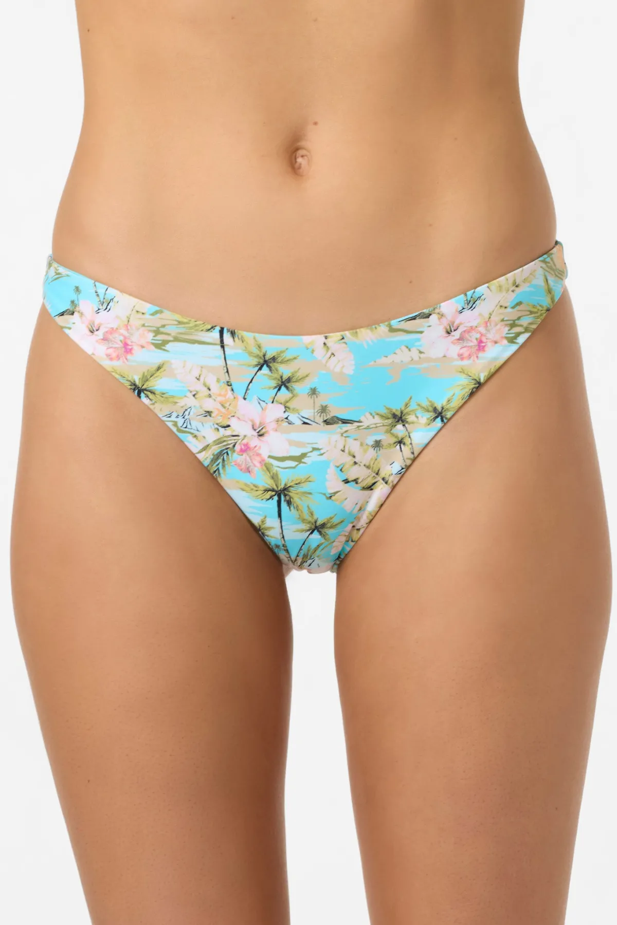 Bikini Bottoms^O'Neill Islands Tropic Flamenco Cheeky Bottoms - | blue radiance