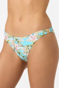 Bikini Bottoms^O'Neill Islands Tropic Flamenco Cheeky Bottoms - | blue radiance