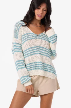 Sweaters, Hoodies & Fleece^O'Neill Iyla Long Sleeve Sweater - | nile blue