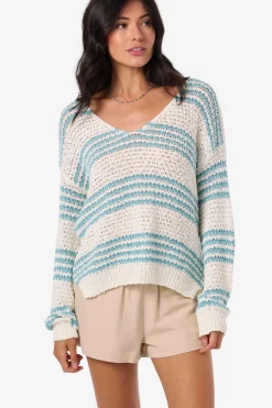 Sweaters, Hoodies & Fleece^O'Neill Iyla Long Sleeve Sweater - | nile blue