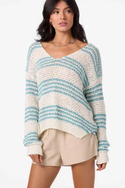 Sweaters, Hoodies & Fleece^O'Neill Iyla Long Sleeve Sweater - | nile blue